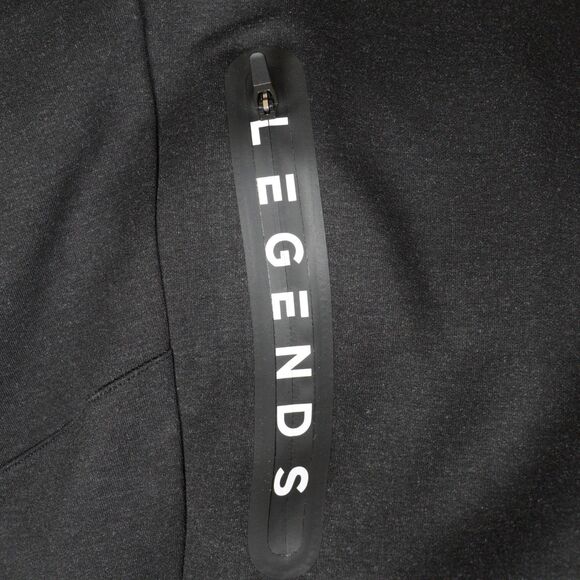 LEGENDS Hawthorn Tech Jogger Mens Large Black Heather 28" Inseam Cloud-Tech - Picture 10 of 12